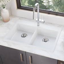 To flooring options like hardwood and concrete, these projects showcase it all. Elkay Quartz Classic 33 L X 22 W Double Basin Drop In Kitchen Sink In 2021 Drop In Kitchen Sink Kitchen Sink Elkay