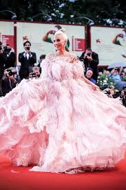 I can buy myself a fuckin' ring. Lady Gaga Wore A Pink Feathered Valentino Gown For The Premiere Of A Star Is Born Teen Vogue