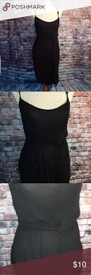 Siri Black Dress Elastic Waist Created And Singed Size Medium Theory Dresses Midi In 2020 Outfits Dresses Fashion