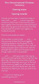 Opening Prayer Opening Remarks Friends We Have Been Invited Here Today To Share Wi Christian Wedding Ceremony Wedding Ceremony Script Wedding Officiant Script