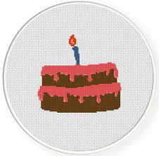 Maybe you would like to learn more about one of these? Birthday Cake Cross Stitch Pattern Daily Cross Stitch