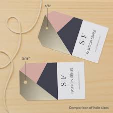 Rectangle, circle, square and more. Swing Tag Maker Promotions