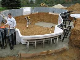 How do you install an inground pool? Advantages Of Inground Pool Kits Diy Swimming Pool Swimming Pools Inground Pool Kits