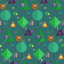 Maybe you would like to learn more about one of these? Night Kids Seamless Pattern With Cute Forest Geometrical Animals And Trees Made Of Different Shapes Nice Flat Wild Animals Texture For Textile Wrapping Paper Background Surface Print Royalty Free Cliparts Vectors And