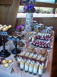 Diy Wedding Menu Dessert And Coffee Paperblog Wedding Dessert Table Wedding Desserts Dessert Bars