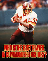 Which player deserves the top spot in Commanders history?