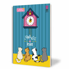 Thinkbook Zamansiz Kedi Serisi Guguklu Saat Zamansiz Ajanda 14x20 Cm Nezih