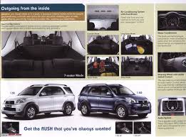 Even though developed especially for asean markets, it is sold in over 100 countries. Toyota Rush India Interior