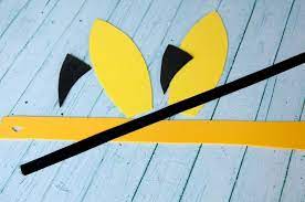 Pikachu Ears Pokemon Party Activity Frog Prince Paperie Pikachu Ears Pokemon Craft Pokemon Party