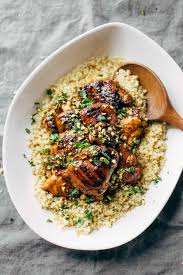 Spicy Thai Chicken And Quinoa Recette Cuisine Asiatique Recette Poulet Recettes De Cuisine
