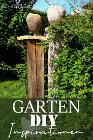 Das Perfekte Paar Statue Aus Holz Und Stein In 2020 Holz Und Stein Garten Gartendekoration