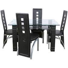 Gorevizon Metal Leatherette Dining Table Set Dining Table Dining Table Setting Dining Table Set Designs