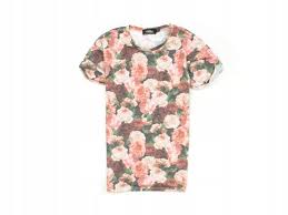 Details About G Topman Mens T Shirt Floral Patter Tee Size Xs