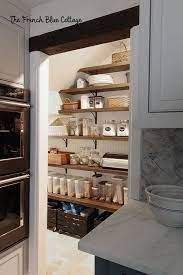 It came w with 3 shelves that were 2 ft deep in the back, where the ceiling slopes for the stairs. Remodeled Kitchen Pantry Under The Stairs