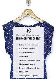 How To Sell Your Clothes On Ebay