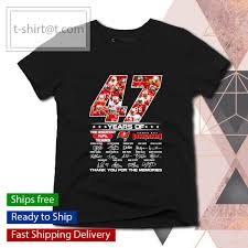 Tampa is young, fun and full of c… 47 Years Of The Greatest Nfl Teams Tampa Bay Buccaneers Thank You For The Memories Shirt