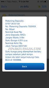 3 langkah untuk mulai berinvestasi saham pemerintah juga akan mengenakan pajak 20% atas bunga deposito bca yang kamu dapatkan. Cara Mudah Cek Saldo Deposito Bca Zonakeuangan Com