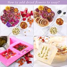 You'll love making handmade soap with synthetic free chamomile flowers offer a wonderful relaxing scent and healing properties for your product. Dried Flowers For Soap Making 12 Pack Natural Dried Flowers And Herbs Kit For Resin Candle Making Bath Include Dried Lavender Rose Petals Rosebuds Jasmine Lemon Slice Gomphrena Globosa And More