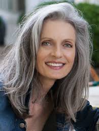 Long Gray Elegance Hairstyles For Women Over 50s Long Gray Hair Long Hair Styles Hair Styles