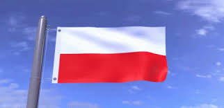Flag of poland on a flagpole fluttering in the wind on a transparent background, 3d rendering, png format with alpha transparency. Polish Flag On Gifs 26 Animated Gif Pics For Free