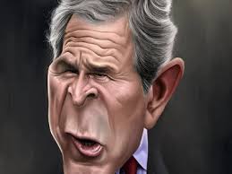George W Bush by Alex Gallego by Alex Gallego