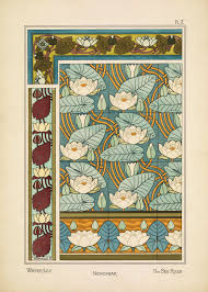 The box stitch shown in picture is optional. Beautiful Free Art Nouveau Flower Prints To Download Picture Box Blue