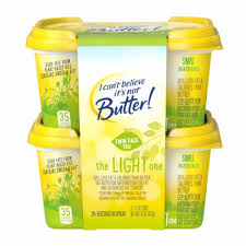 The light one is a 28% vegetable oil spread made with simple ingredients like a delicious blend of oils, purified water, and a pinch of salt. I Can T Believe It S Not Butter The Light One Vegetable Oil Spread 2 Ct 7 5 Oz Pick N Save