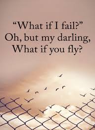 In other words, nest punctuation within punctuation and alternate to. What If I Fail But My Darling What If You Fly Inspirational Quotes Quotes Biz