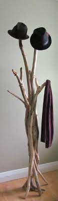 Vertically Standing Driftwood Coat Rack By Driftingconcepts Driftwood Coat Rack Driftwood Art Driftwood Furniture