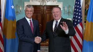 Secretary Pompeo meets with Pres. Republic of Kosovo Hashim Thaci ...
