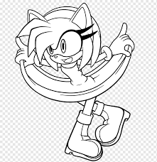 Is your child crazy about pokémon and also love drawing & painting? Sonic The Hedgehog Amy Rose Line Art Metal Sonic Drawing Rose Lineart White Mammal Hand Png Pngwing