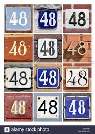Number 48 Stock Photo Alamy