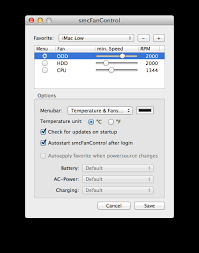 Macs fan control for mac allows you to monitor and control almost any aspect of your computer's fans macs fan control for macos is a software solution to noise problems such as those caused by this product is 100% safe has been successfully scanned with more than 60 antivirus programs. Smcfancontrol Free Download And Software Reviews Cnet Download