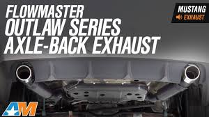 flowmaster outlaw axle back exhaust 05 10 gt gt500