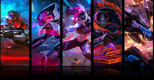 Six New Project Skins Make Their Way Onto Lol Pbe L2pbomb Lol League Of Legends League Of Legends Project Theme