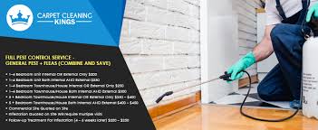 They offer a prompt & professional service and use premium cleaning and pest control products with amazing results. Carpet Cleaning Kings Full Pest Management And Control