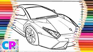 Free printable coloring pages for kids Lamborghini Coloring Picture Of Crazy Fast Street Car Lamborghini Car Coloring Pages Tv Youtube
