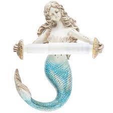 Check out these mermaid accessories you can wear anytime with any outfit. Mermaid Toilet Paper Holder Hobby Lobby 1469493