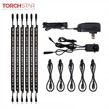 Torchstar 12 Inch Motion Sensor Led Linkable Under Cabinet Lighting Under Cabinet Led Lights Under Counter Lights Ul Adapter 5000k Daylight 6pcs Walmart Com Walmart Com