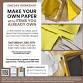 Papermaking Workshop event in Duluth, MN