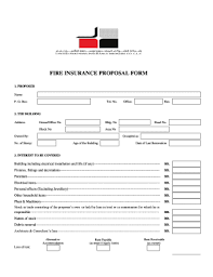 This proposal form is filled in by a person who is looking for an insurance policy that would offer him a medical cover in any part of the world. Fire Insurance Form Fill Online Printable Fillable Blank Pdffiller