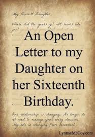 Birthday Wishes For 16 Year Old Son From Mom Account Suspended Letter To My Daughter Birthday Quotes For Daughter To My Daughter