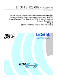 TS 128 062 - V6.4.0 - Digital cellular telecommunications system (Phase  2+); Universal Mobile Telecommunications System (UMTS);