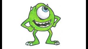 How To Draw Mike Wazowski From Monsters Inc Myhobbyclass Com Mike wazowski from monsters, inc. draw mike wazowski from monsters inc