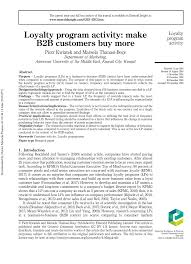 The one cash coupon redemption promotion2016.08.26. Pdf Loyalty Program Activity Make B2b Customers Buy More