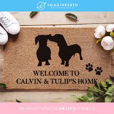 Dachshund Outdoor Mats