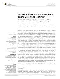 Order online 24/7 office hours: Pdf Microbial Abundance In Surface Ice On The Greenland Ice Sheet