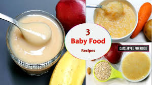 3 baby food recipes 7 to 12 months baby food healthy tasty baby food