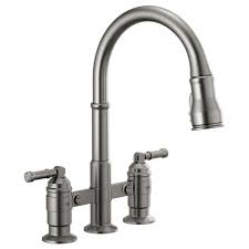 two handle pull down bridge kitchen