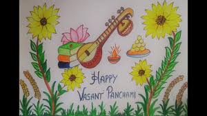 basant panchami drawing 2019 yupstory